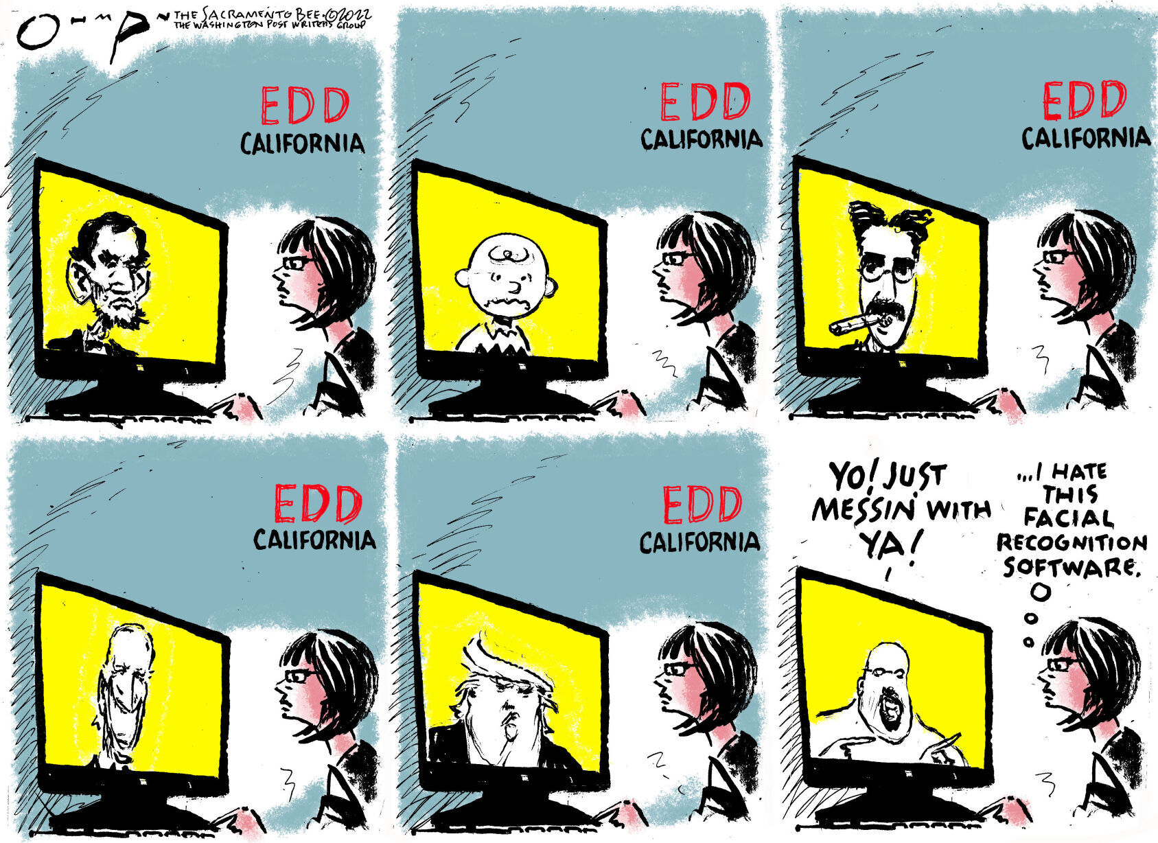 Jack Ohman, Editorial Cartoon